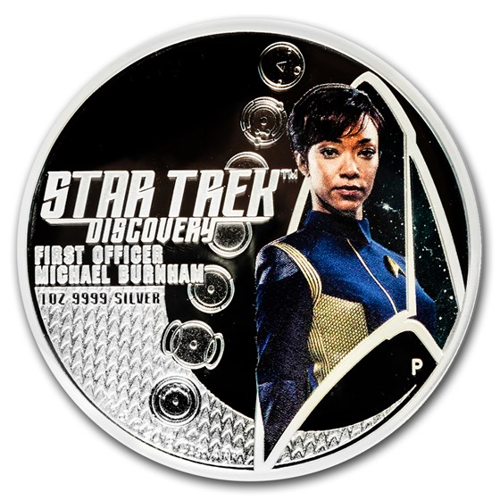 2018 Tuvalu Silver 2-Coin Star Trek U.S.S. Discovery NCC-1301 Set 2018 Tuvalu Silver 2-Coin Star Trek U.S.S. Discovery NCC-1301 Set